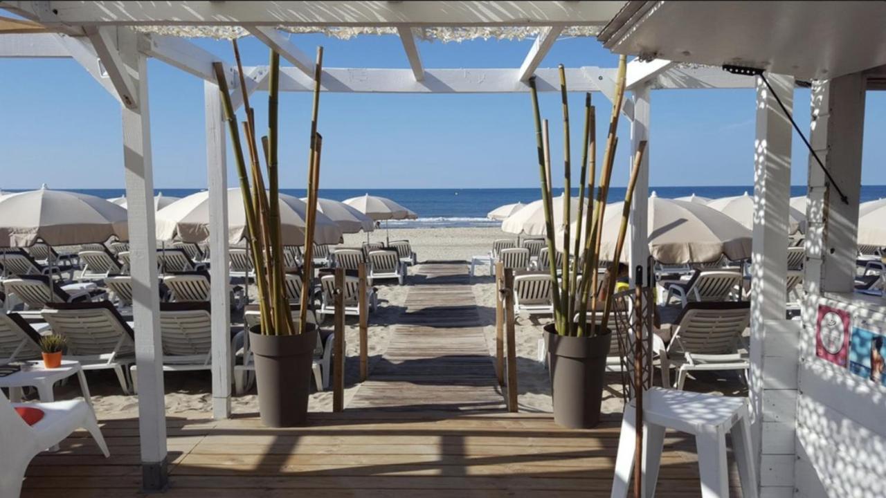 Super Appart ! Terrasse, Clim, Parking, 2Min Plage. ラ・グランド・モット エクステリア 写真