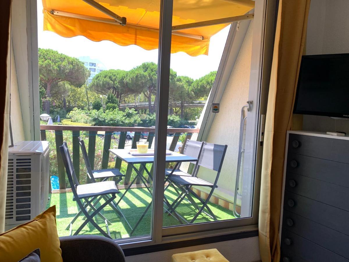 Super Appart ! Terrasse, Clim, Parking, 2Min Plage. ラ・グランド・モット エクステリア 写真